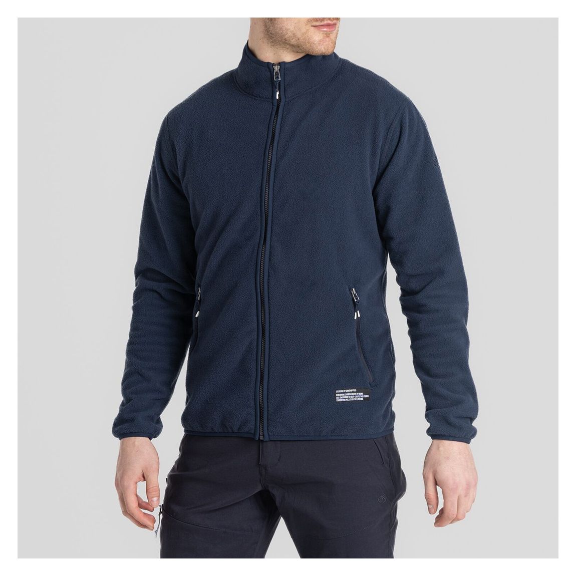 Navy CO2 Renu Full Zip Fleece main product photo