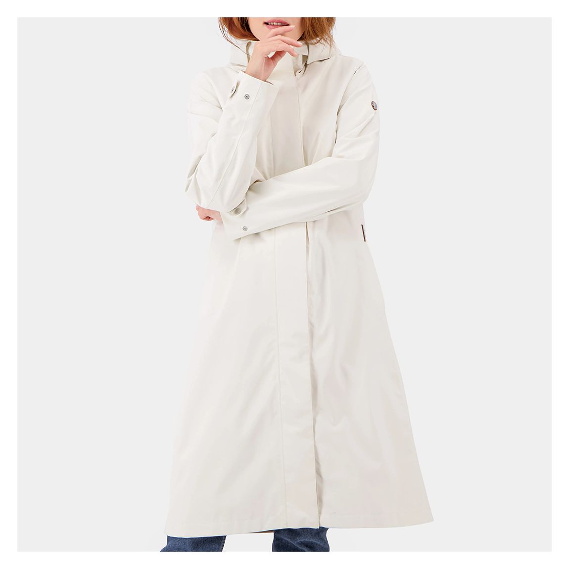 White Waterproof Sonja Parka main product photo