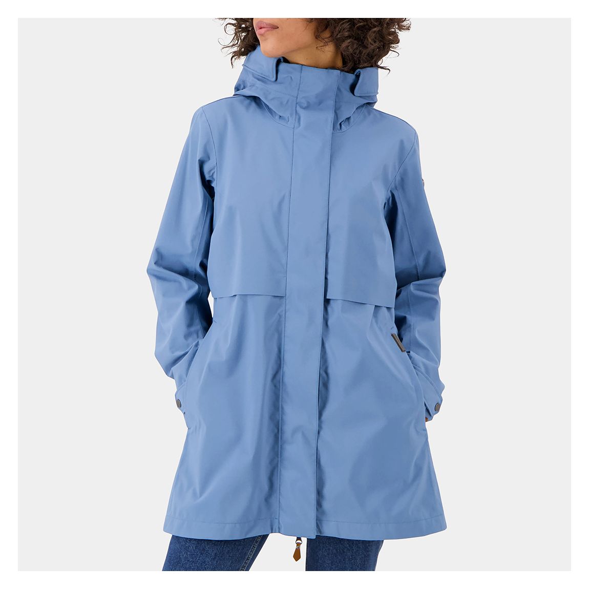 Blue Waterproof Edith Parka main product photo