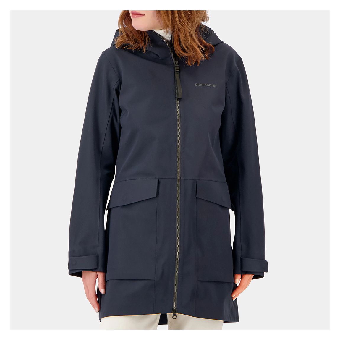 Navy Fredrika Parka main product photo