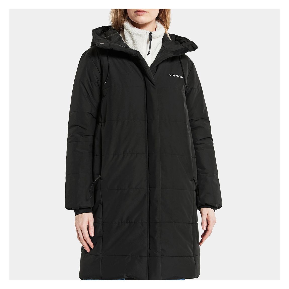 Black Thermal Sandra Parka main product photo