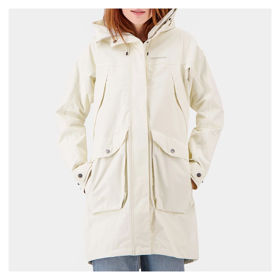 Cream Waterproof Thelma Parka main product photo