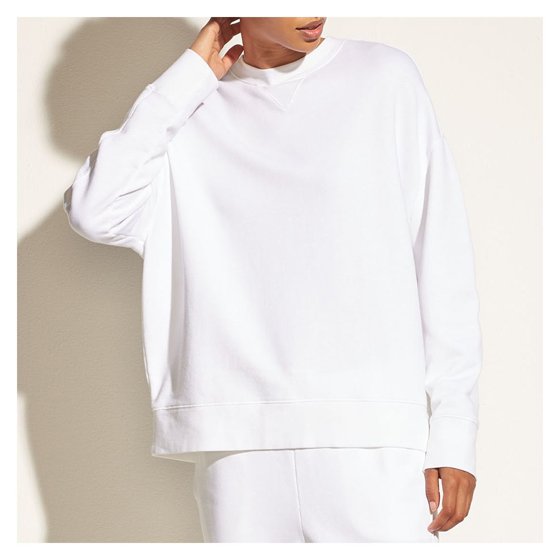 Grey Essentail Relaxed Sweatshirt main product photo
