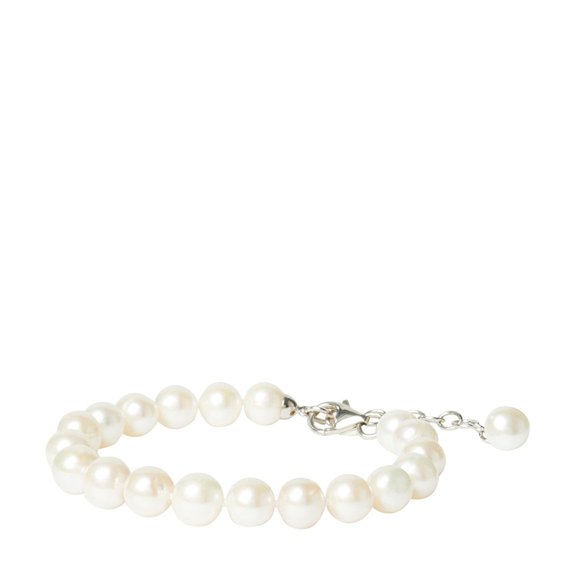 White Freshwater Pearl Bracelet main product photo