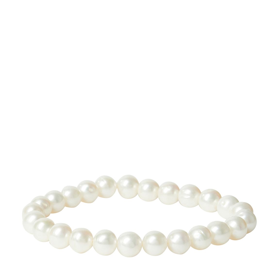 White Freshwater Pearl Bracelet main product photo