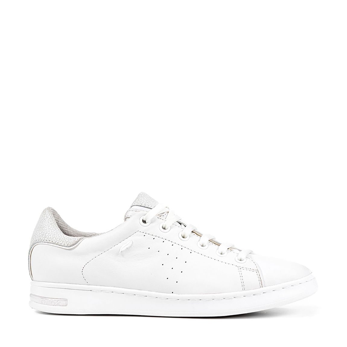 Women's White Leather Jaysen Trainer main product photo