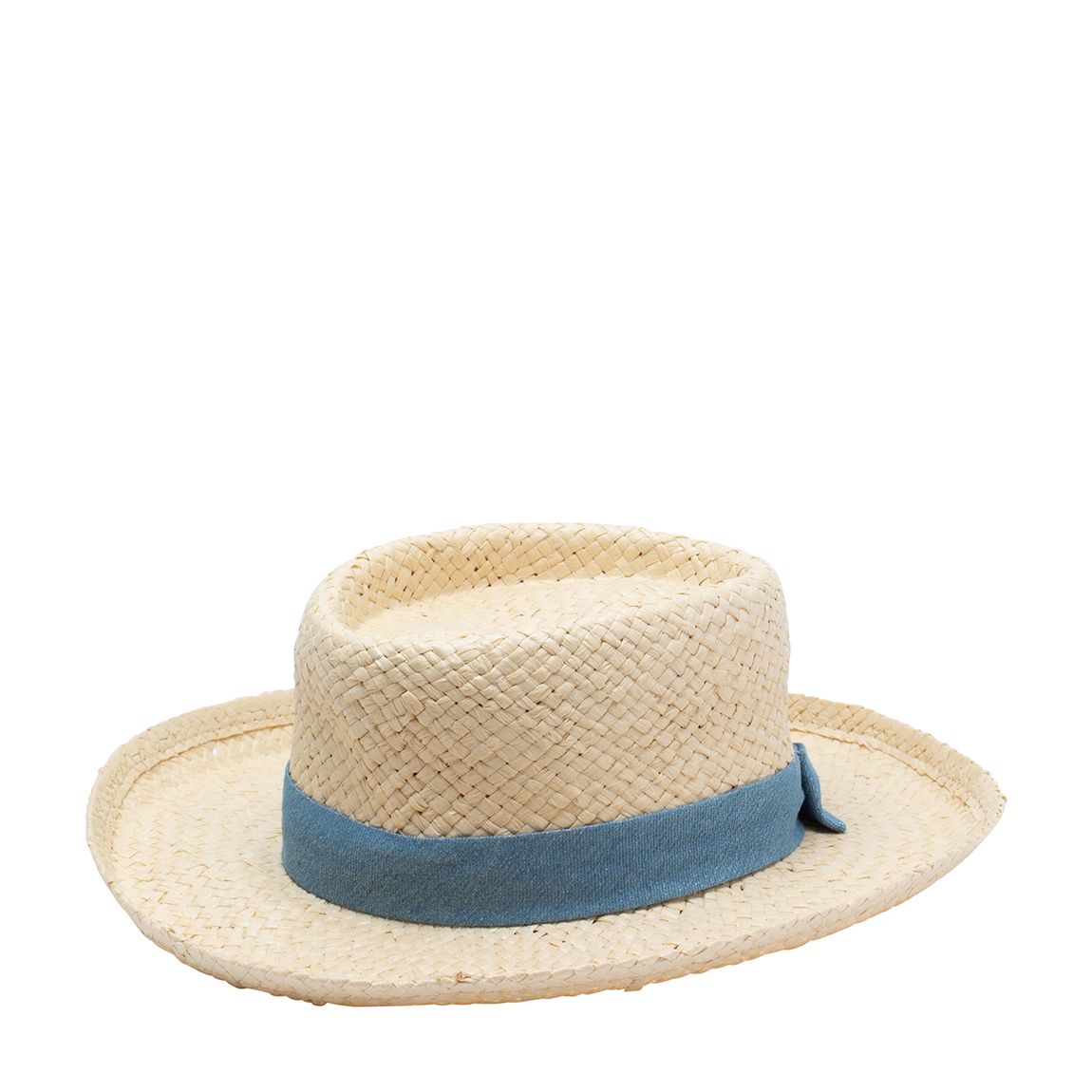 Brown Straw Boater main product photo