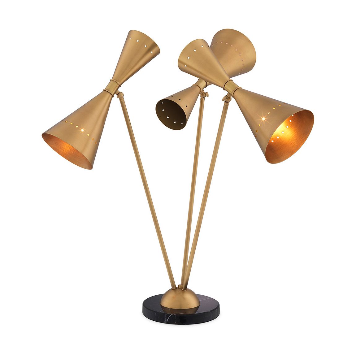 Omnia Table Lamp, Antique Brass main product photo