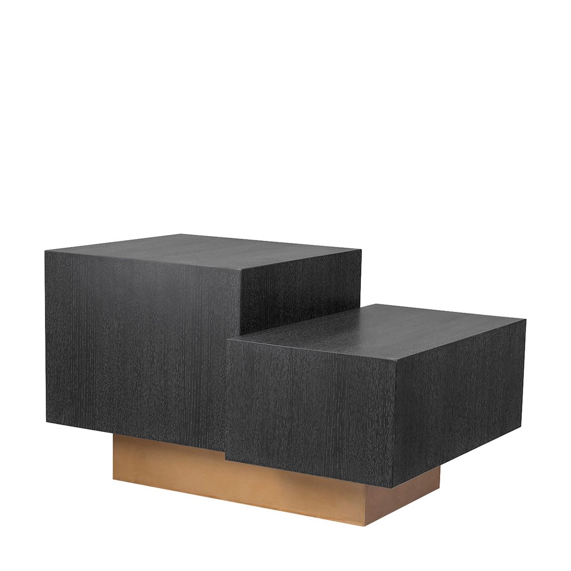 Nerone Side Table, Charcoal Grey Oak Veneer main product photo