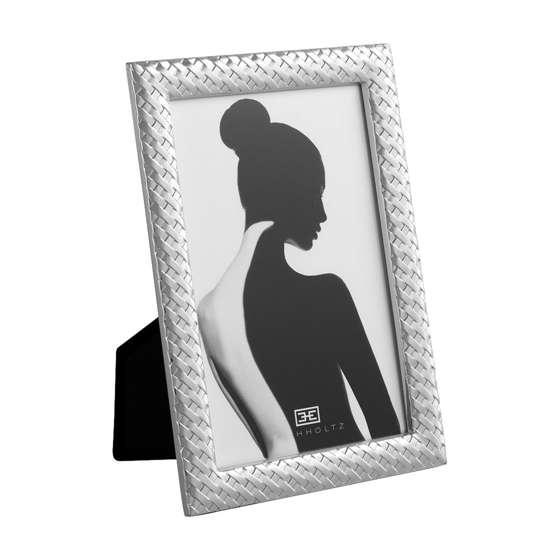 Set of 6 Small Chiva Picture Frames, Silver main product photo