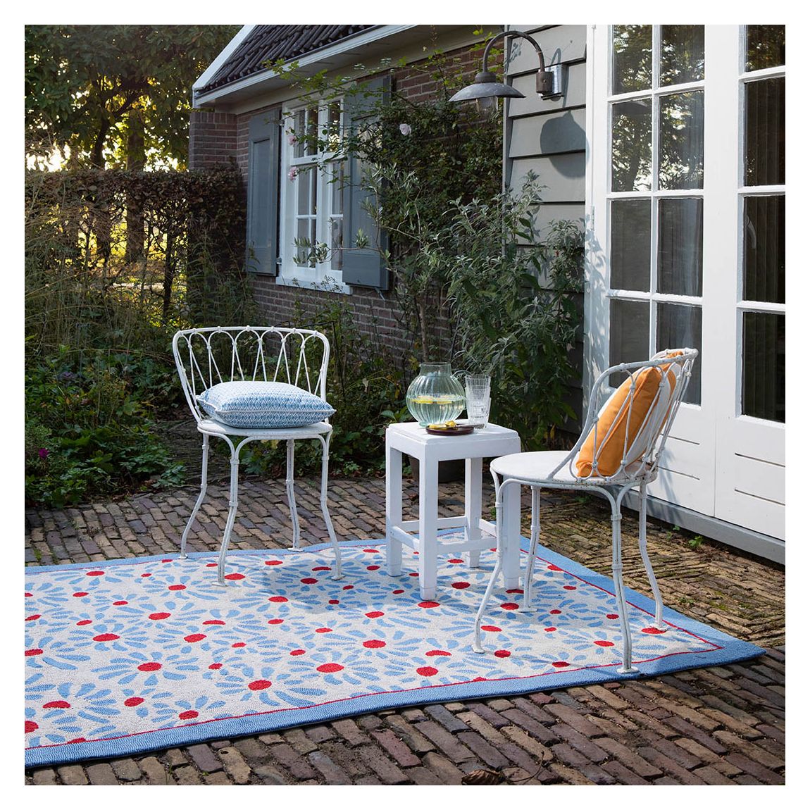 Thorncliff Outdoor Rug 160x230cm, Sky Blue main product photo