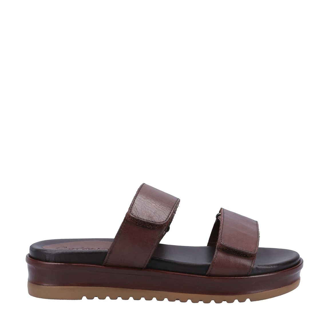 Brown Northleach Platform Sandal main product photo
