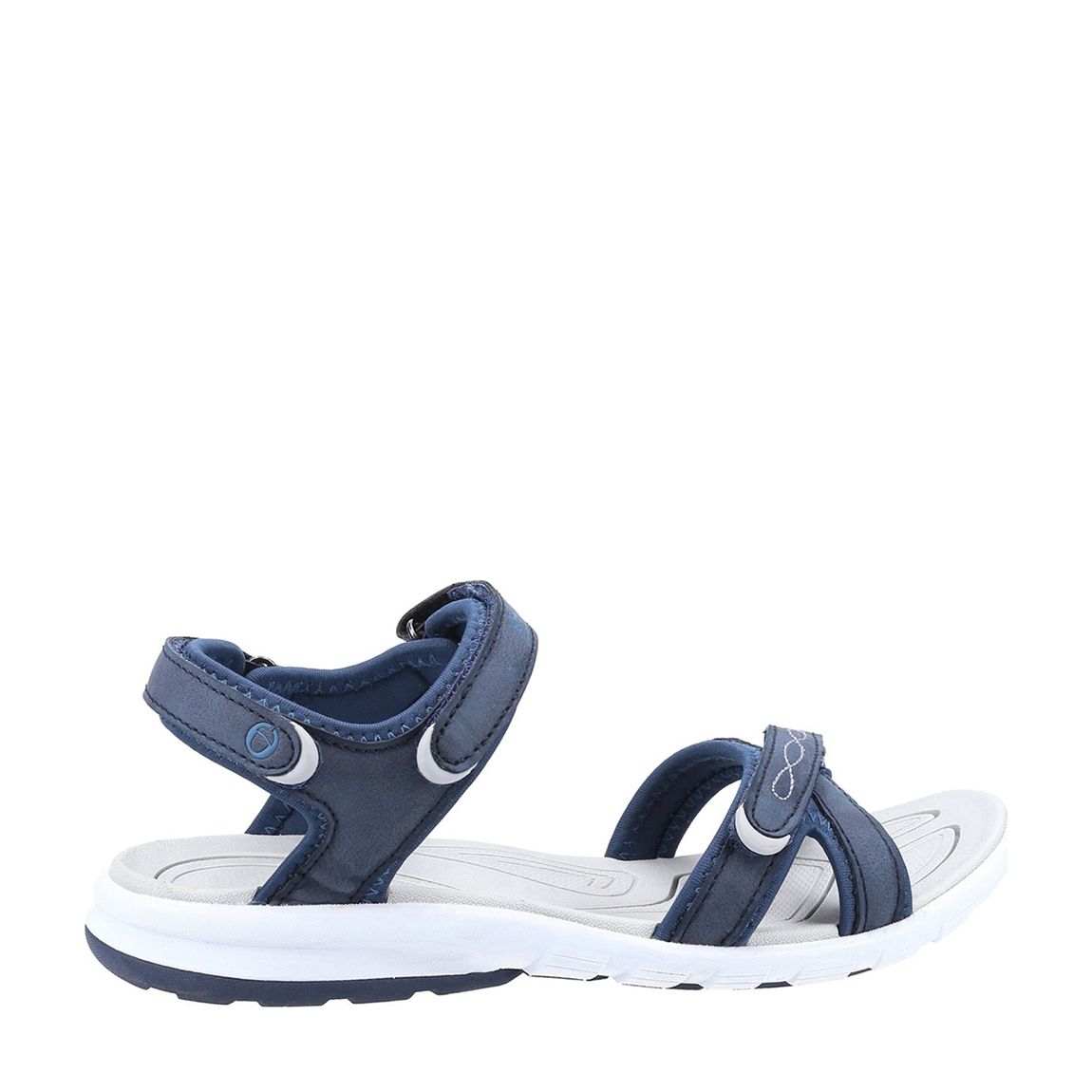 Navy Whiteshill Recycled Walking Sandal main product photo