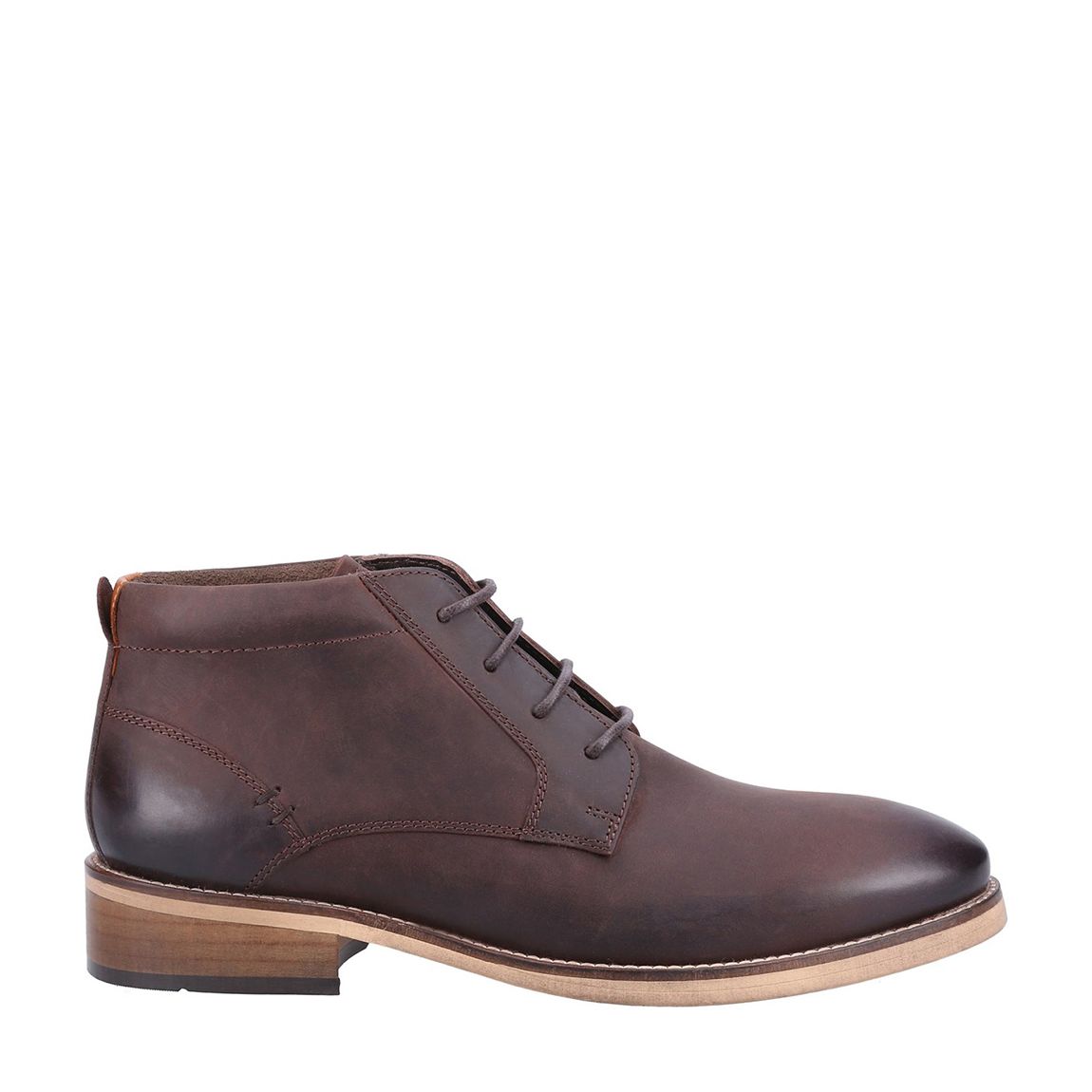 Brown Harescombe Leather Ankle Boot main product photo