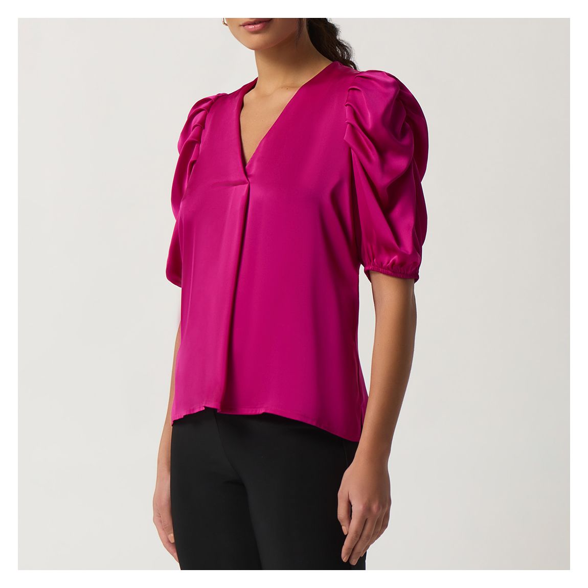 Pink Puff Sleeve Top main product photo