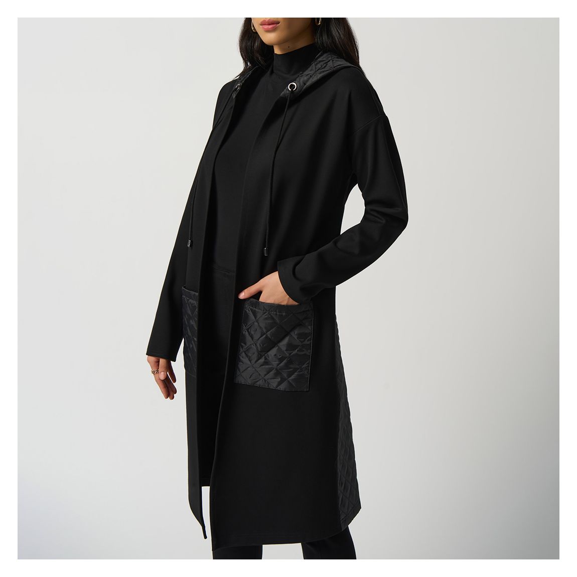 Black Cover Up Jacket main product photo