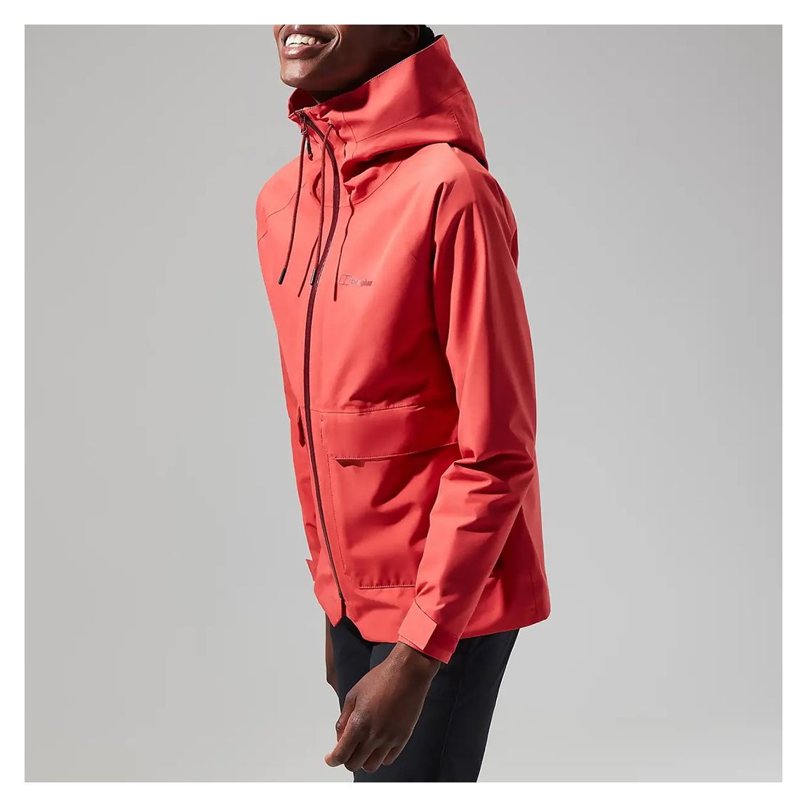 Red Highraise Waterproof Jacket main product photo