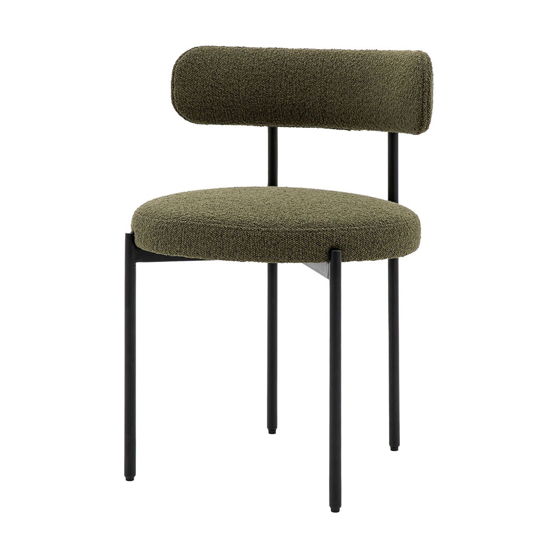 Set of 2 Leona Dining Chair, Green main product photo