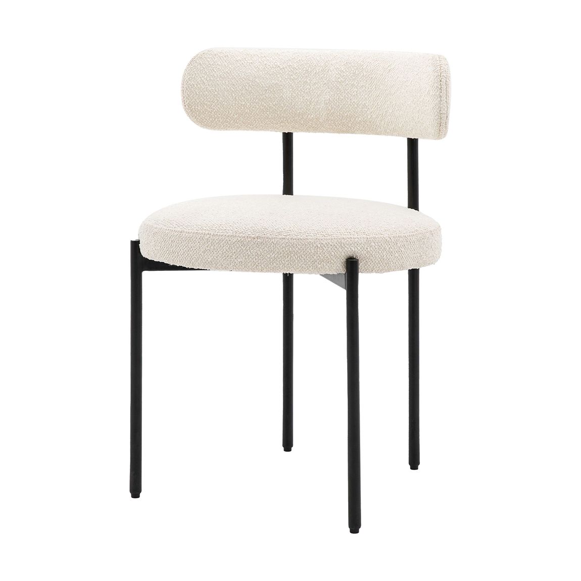 Set of 2 Leona Dining Chair, Vanilla main product photo