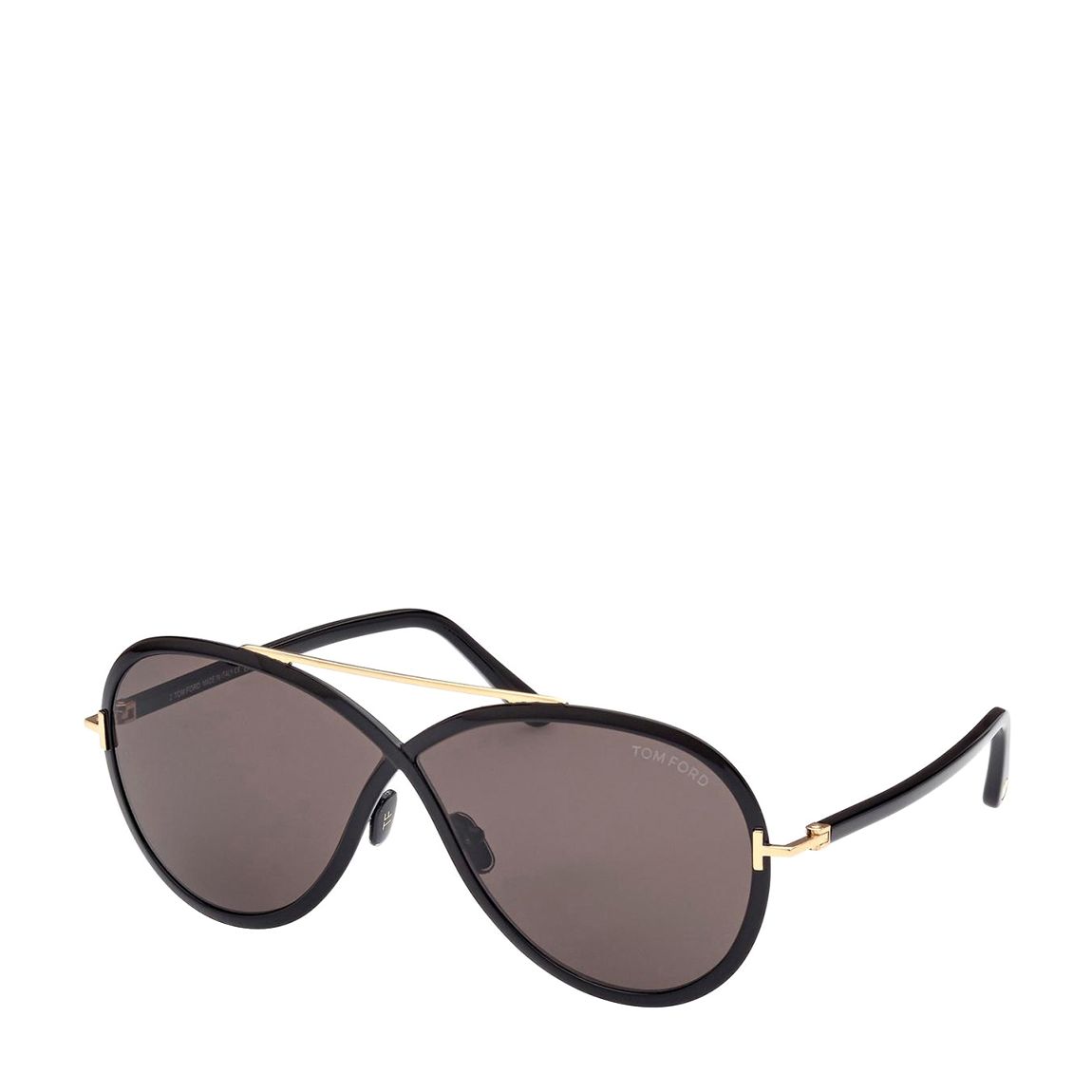 Women's Black/Brown Tom Ford Sunglasses 65mm main product photo