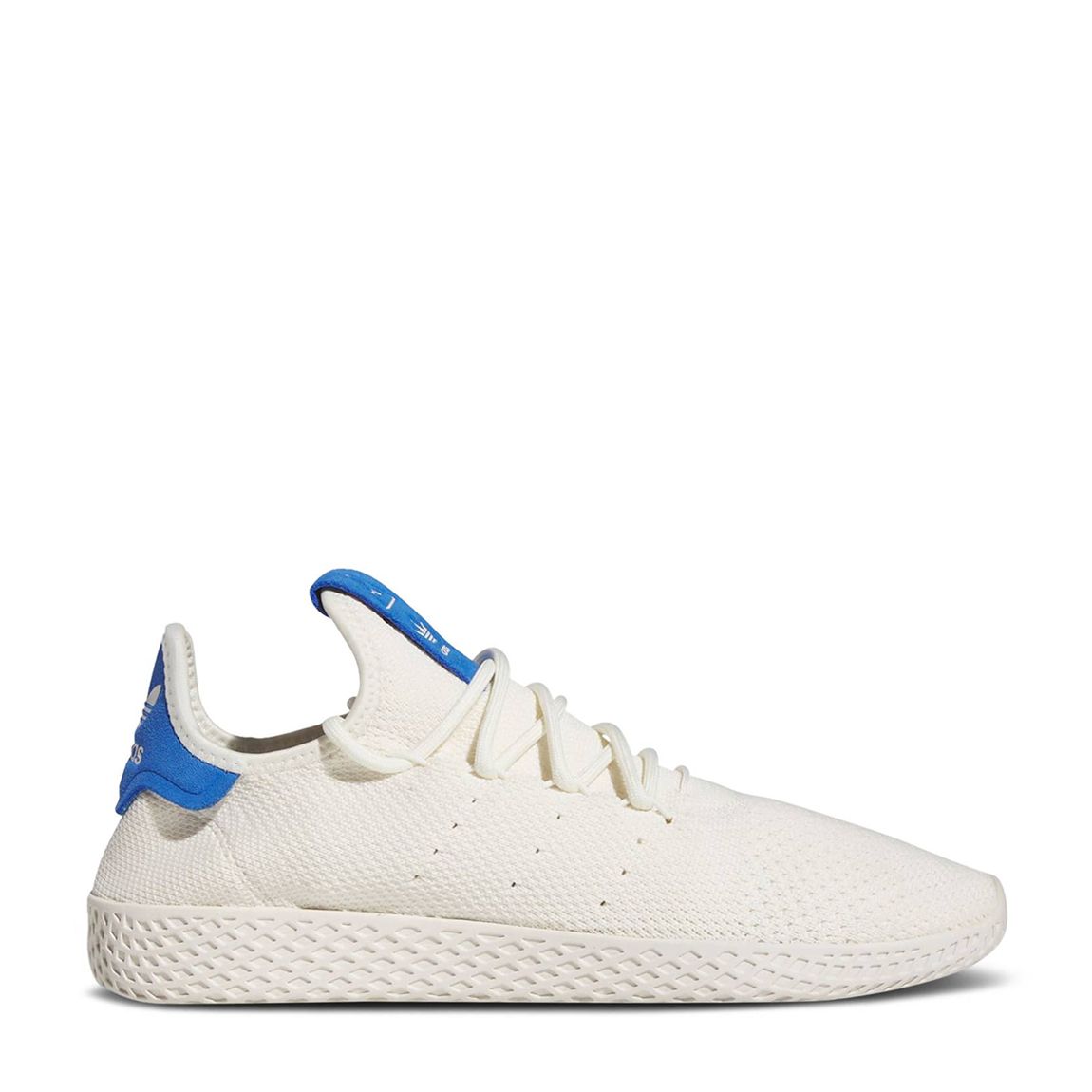 White & Blue Pharrell Williams Tennis Hu Trainers main product photo