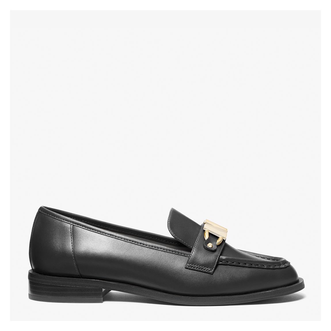 Black Leather Tiegan Loafer main product photo