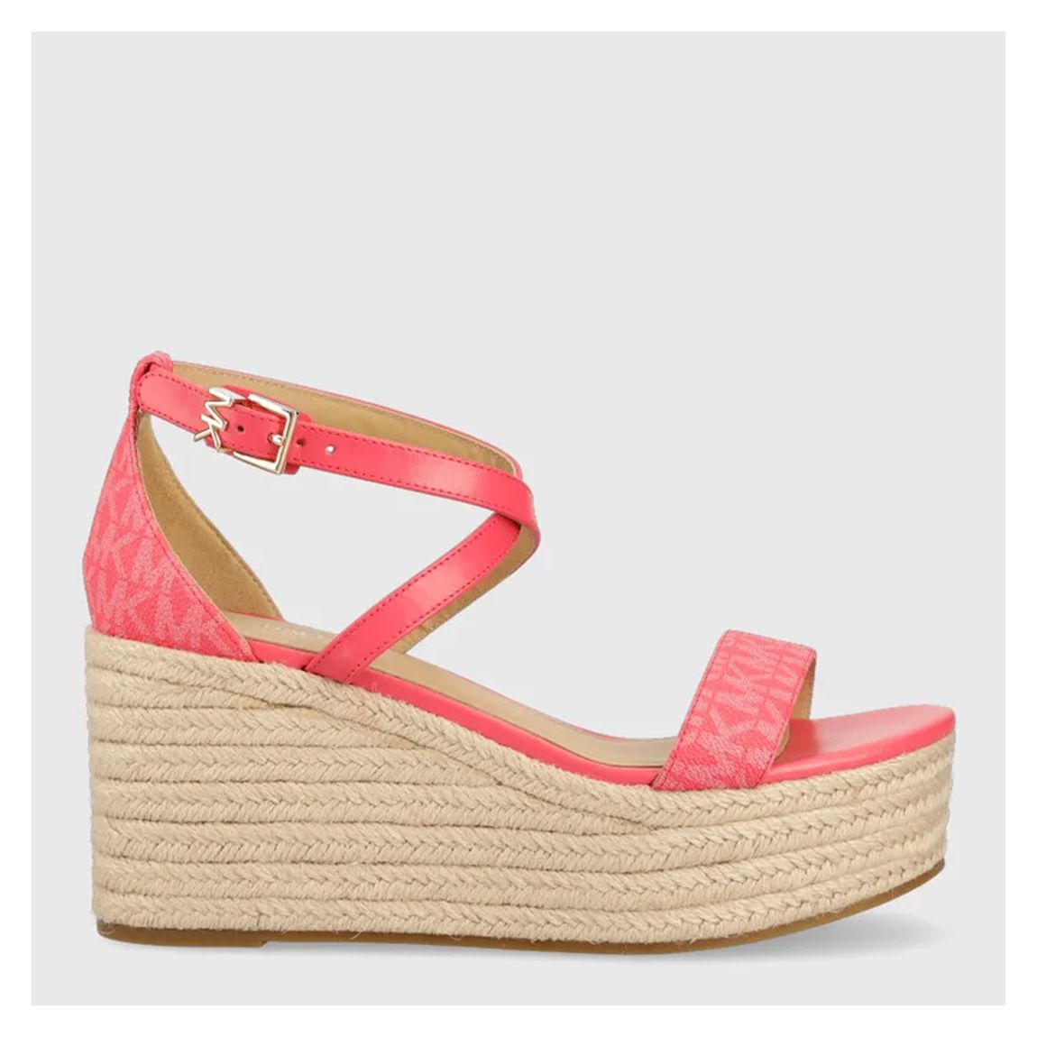 Red Serena Wedge Espadrille main product photo