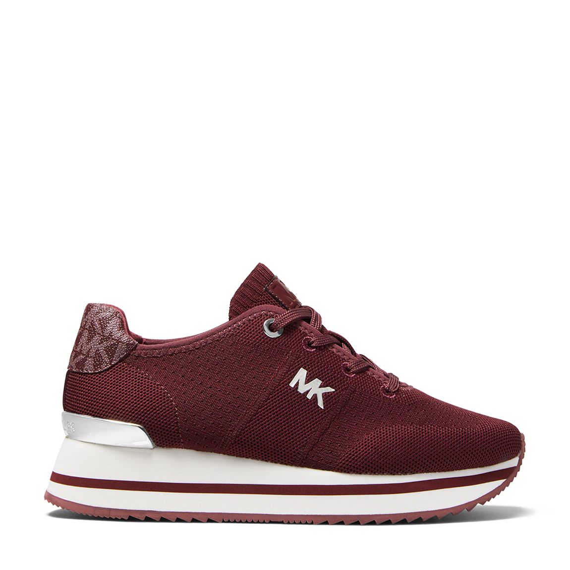 Burgundy Monique Knit Trainer main product photo