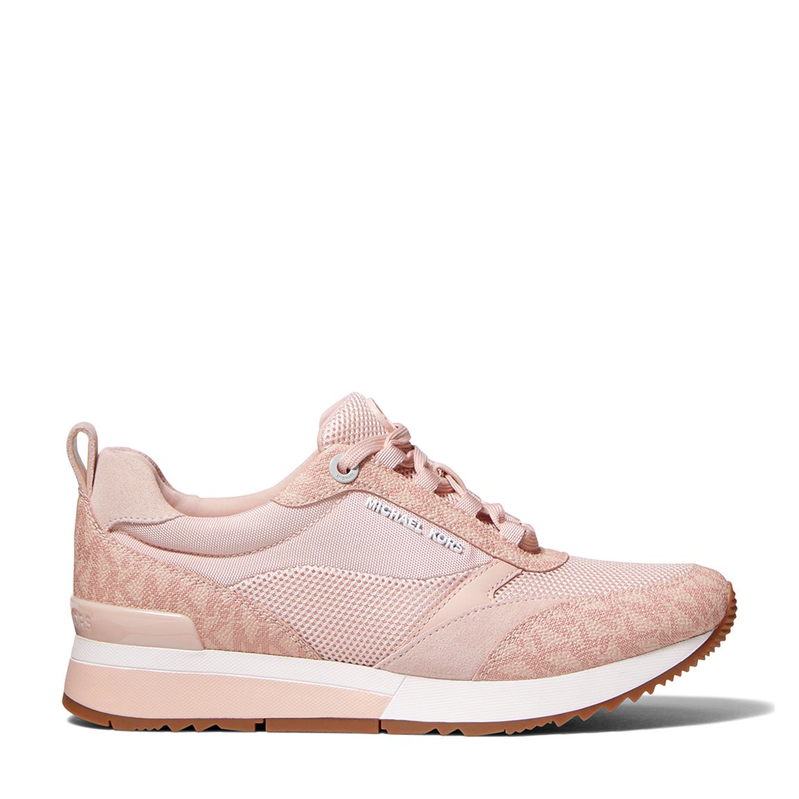 Pink Leather Allie Stride Trainers main product photo