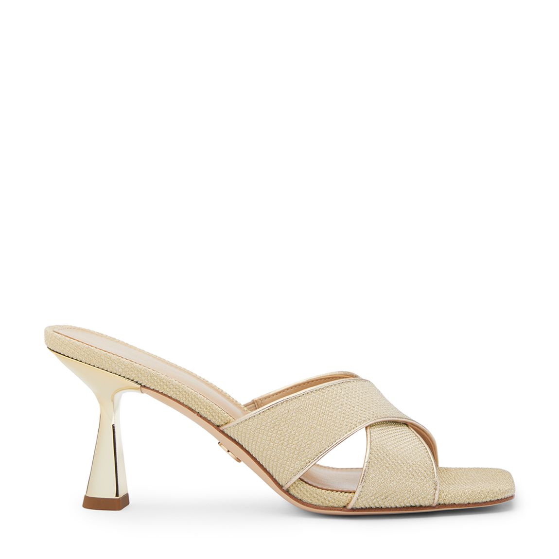 Gold Clara Mule Heel main product photo