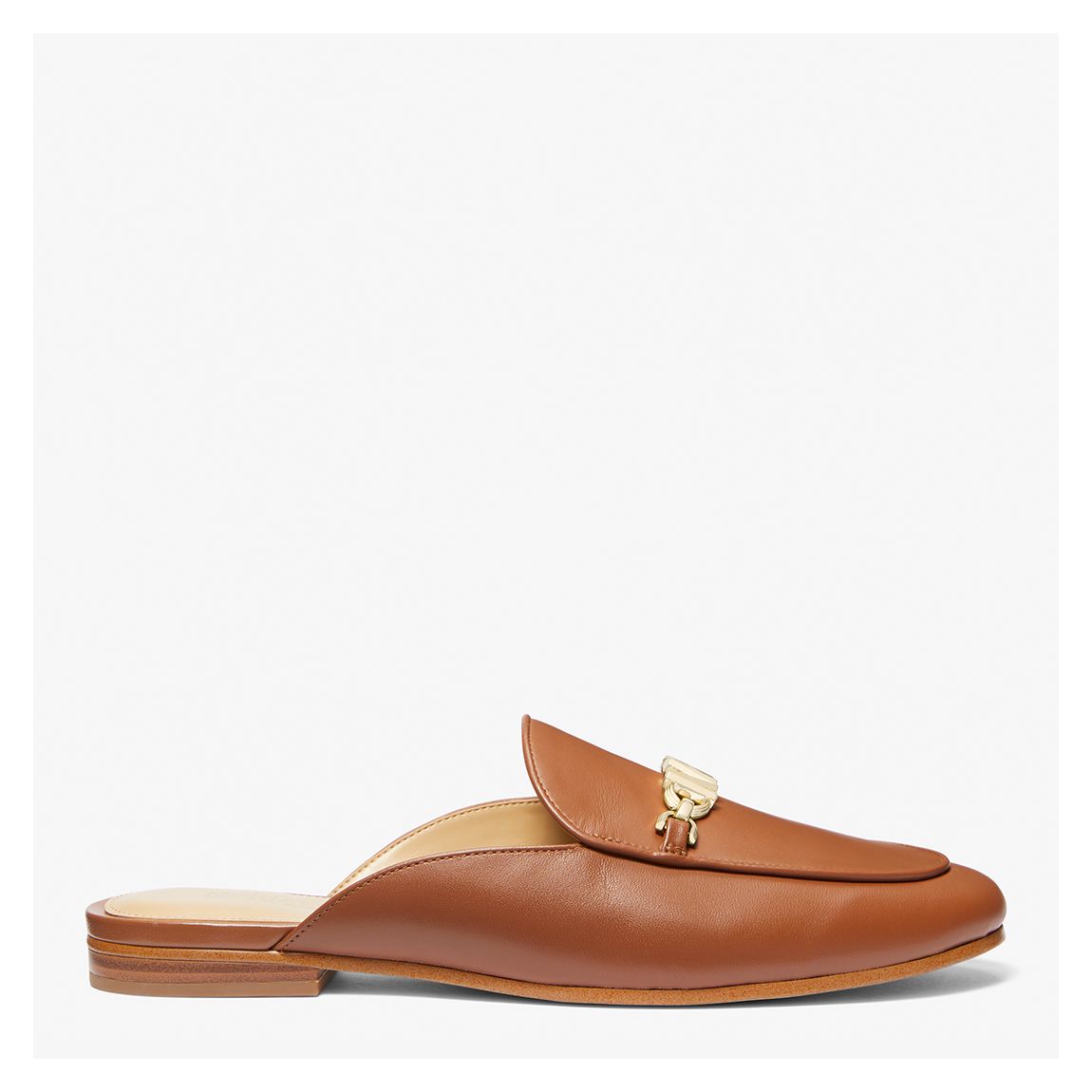 Tan Leather Tiffanie Mule Loafer main product photo