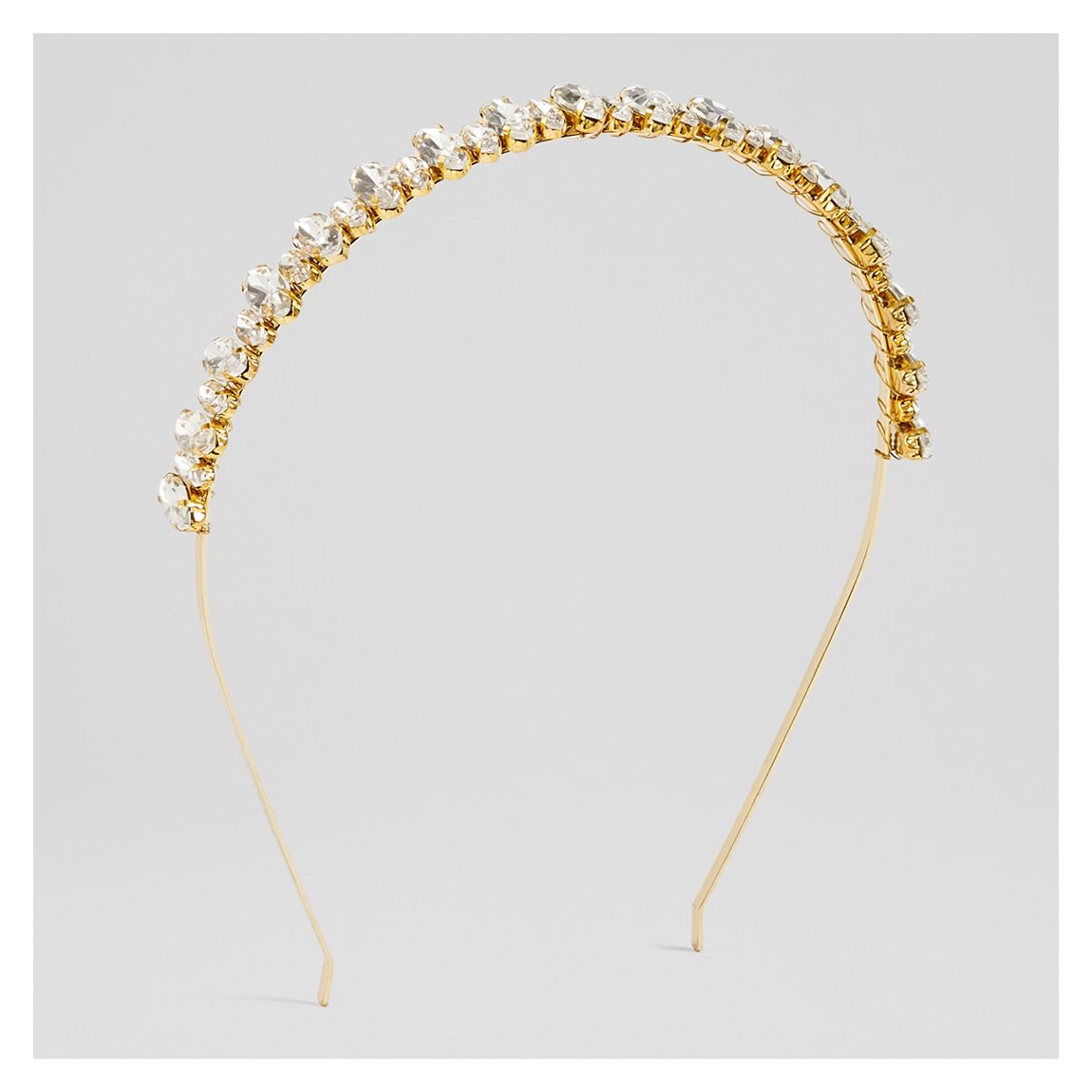Gold Violet Crystal Headband main product photo