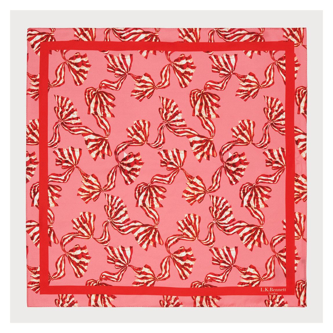 Red Roo Silk Scarf main product photo