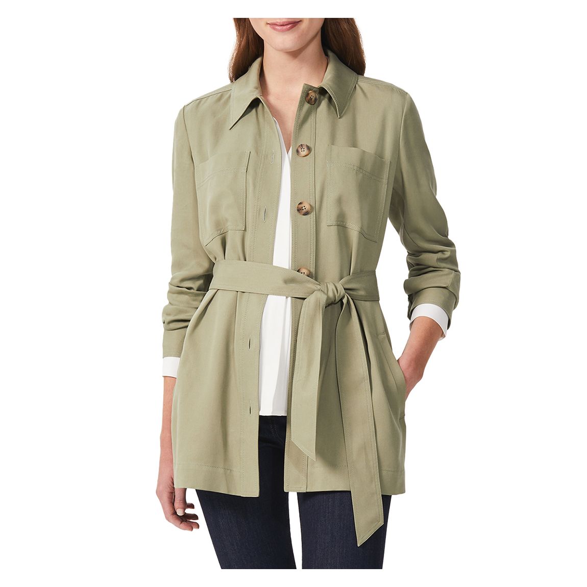 Khaki Kiara Utility Jacket main product photo