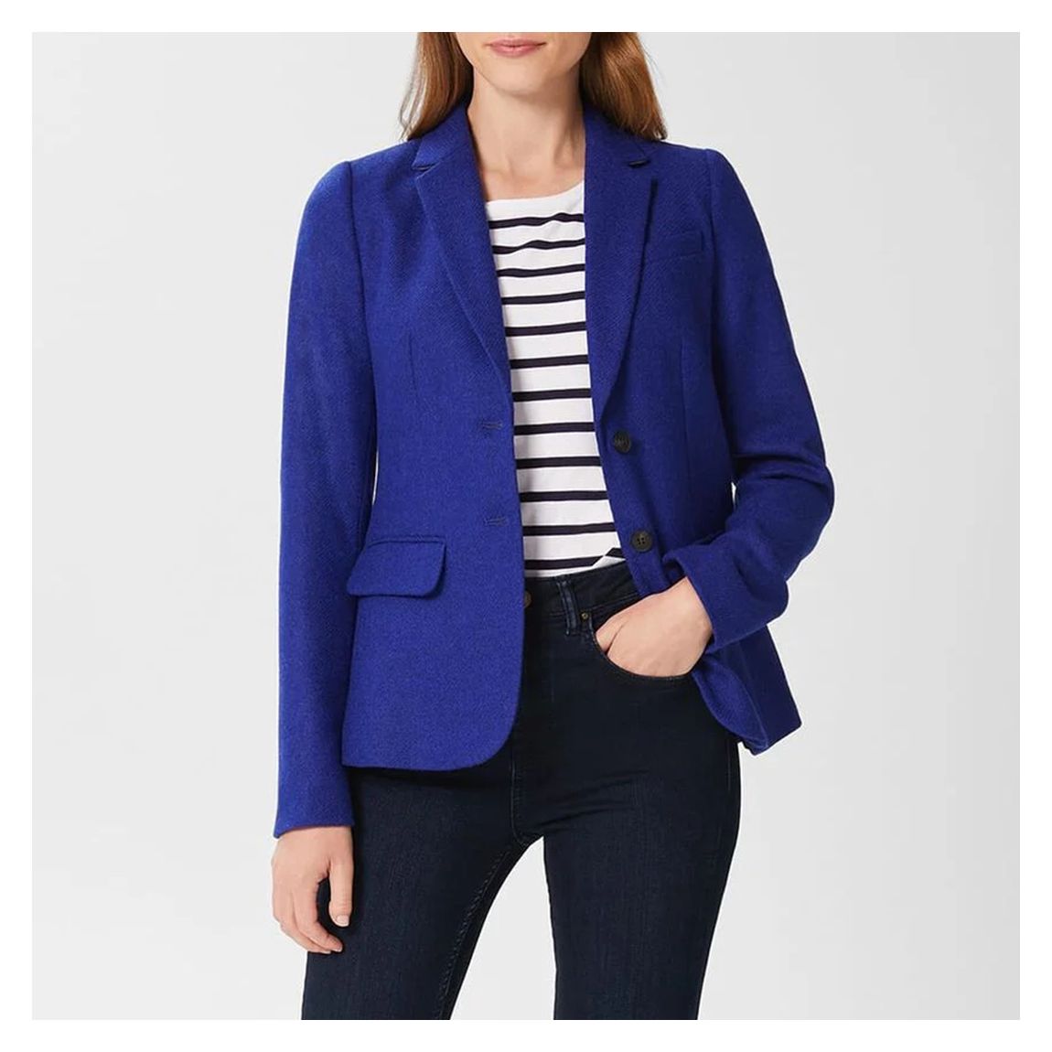 Blue Jessica Wool Blazer main product photo