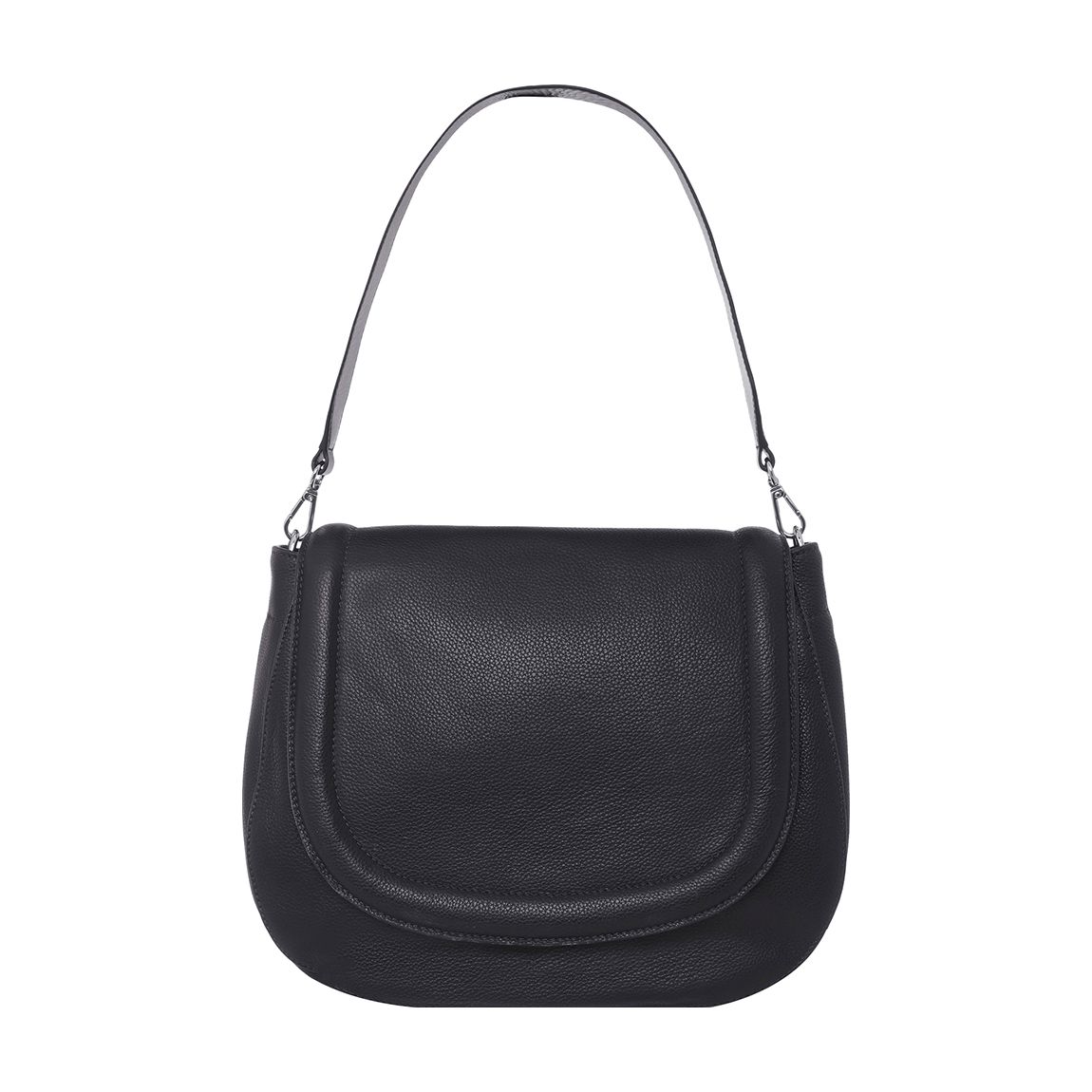 Navy Wetherby Leather Shoulder Bag main product photo