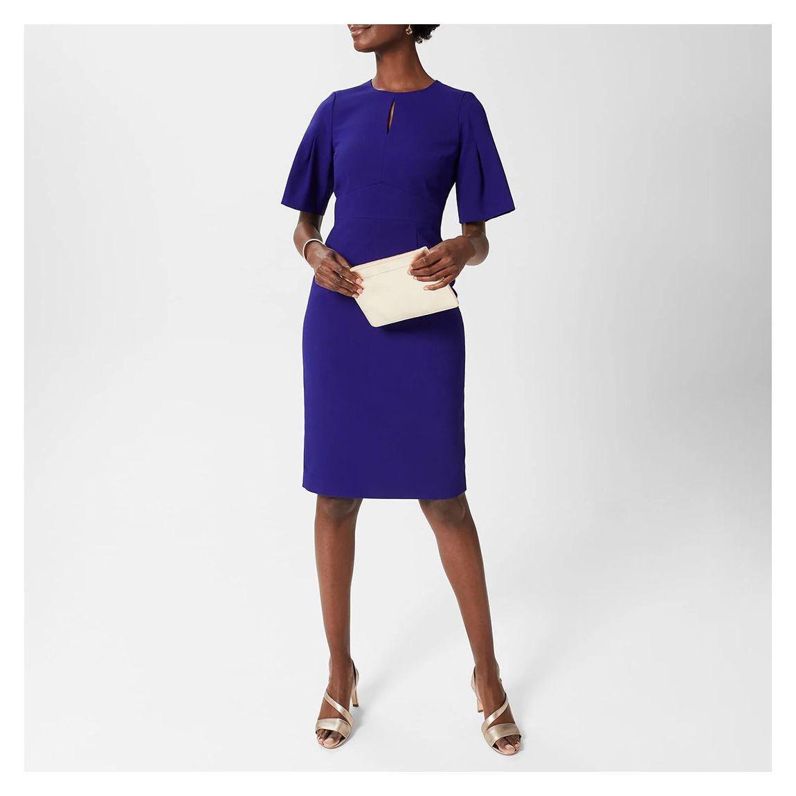 Blue Izara Midi Dress main product photo