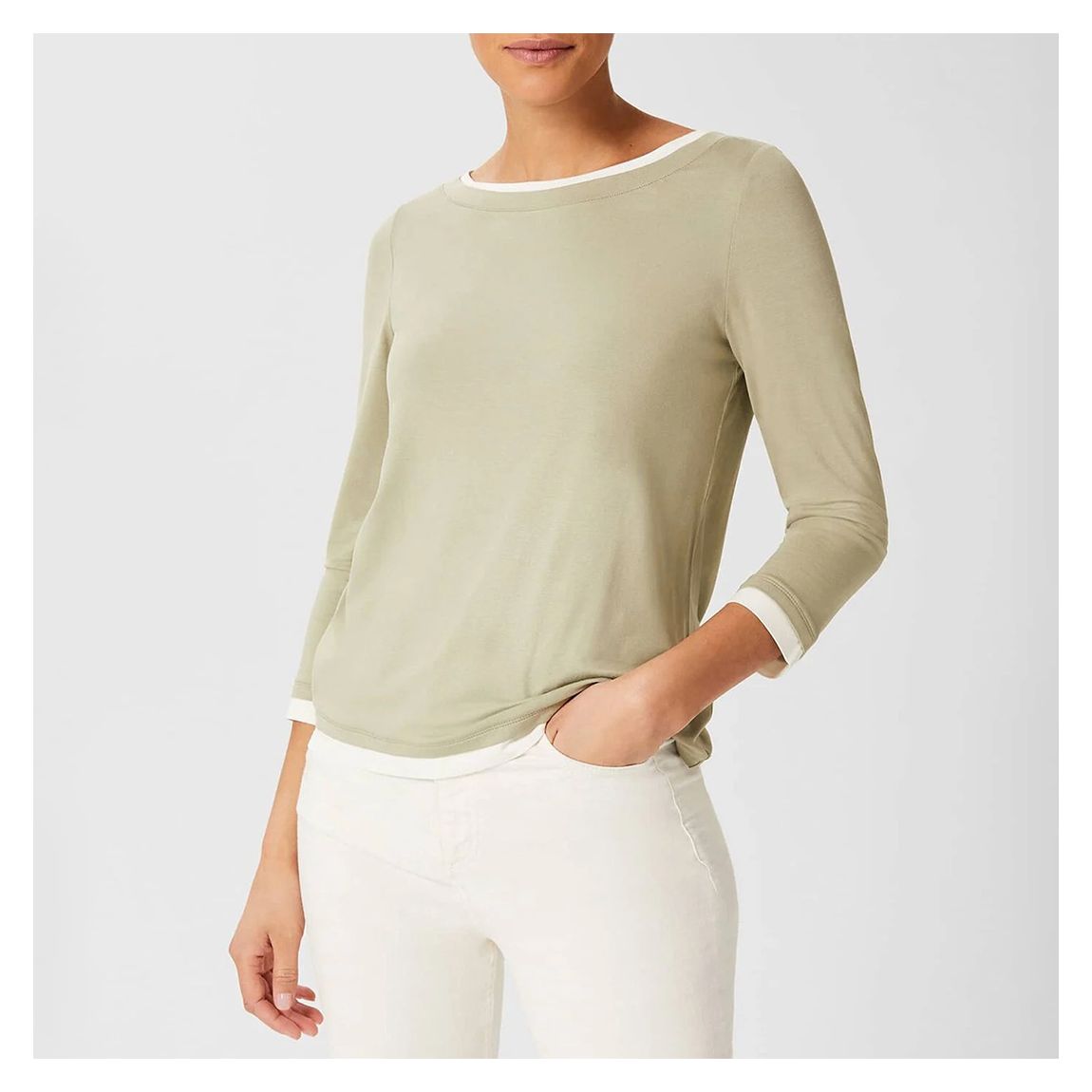 Sage Delaney Scoop Neck Top main product photo