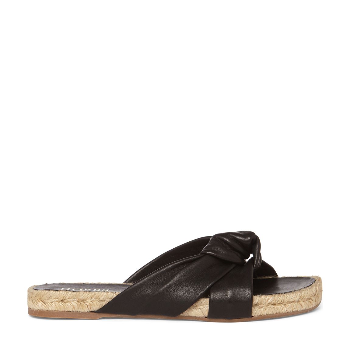 Black Coco Leather Sandals main product photo