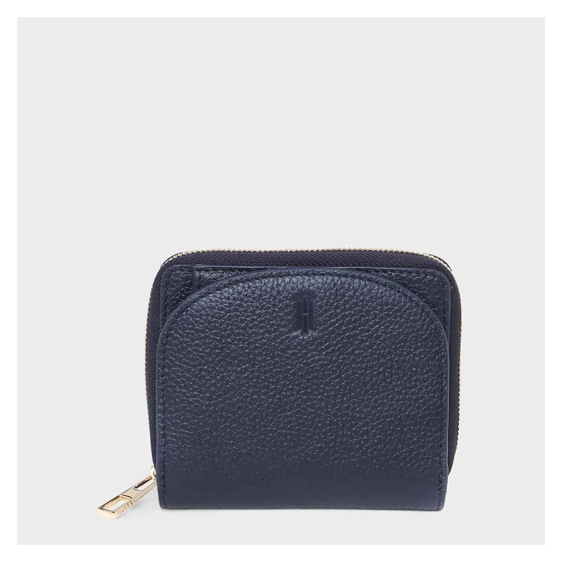 Navy Thornton Leather Purse main product photo