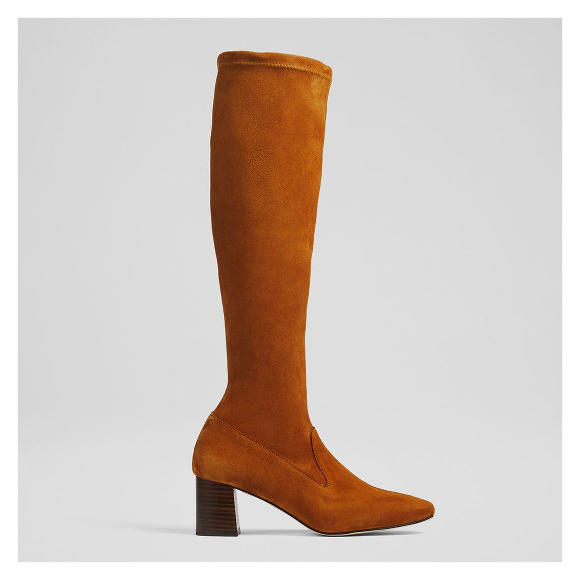 Brown Davina Knee High Boots main product photo