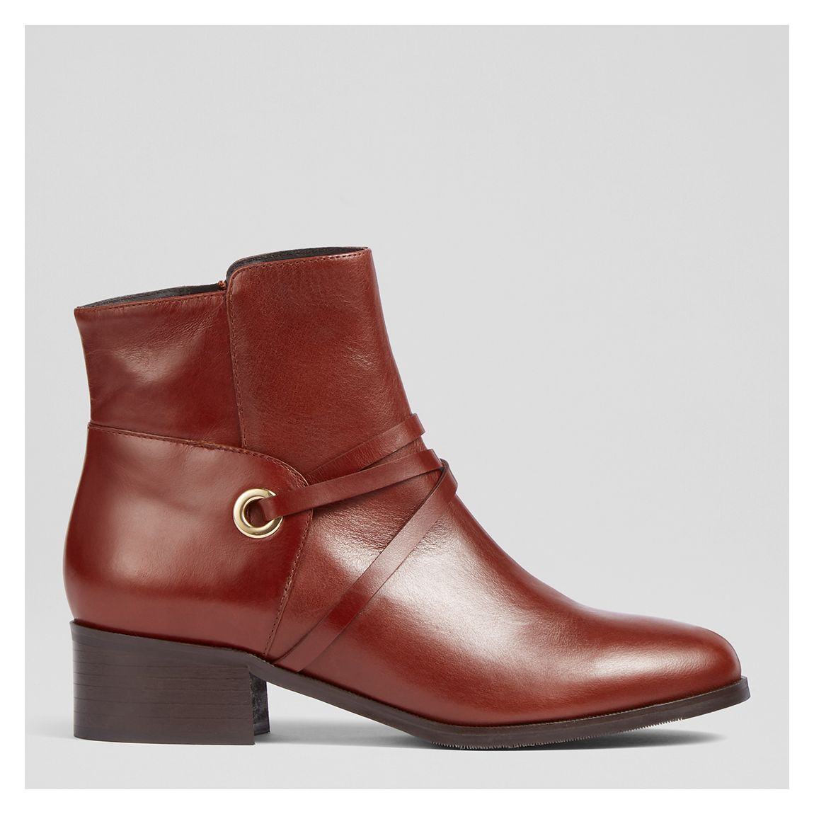Alba Tan-Tan Ankle Boots main product photo
