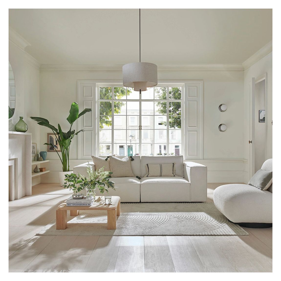 Medium Sofa Modular Sofa, Ivory main product photo