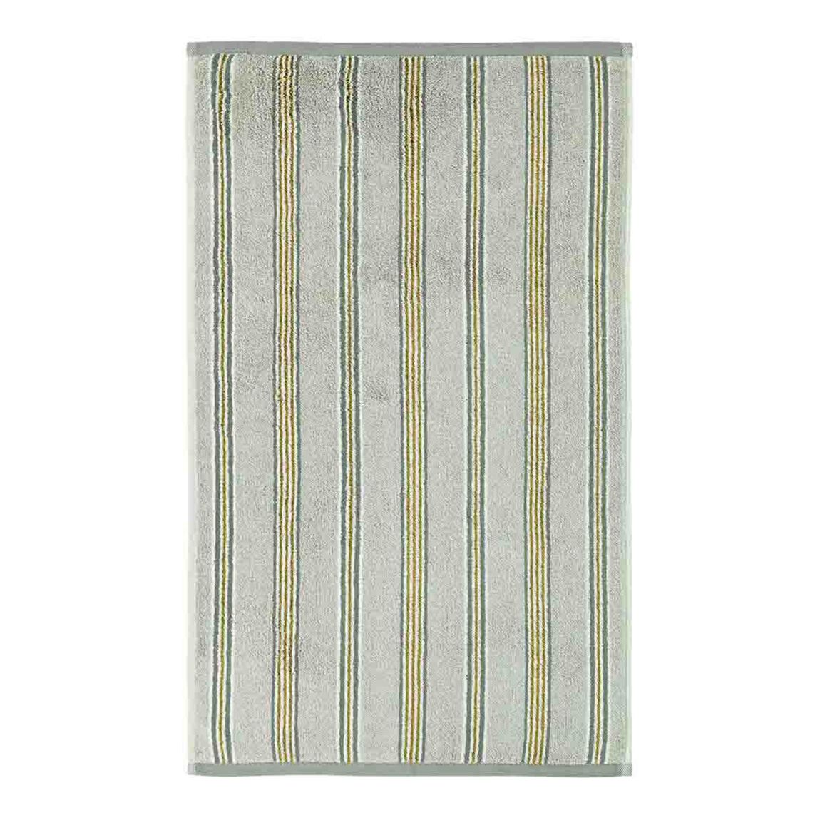 Brecon Stripe Bath Sheet, Silver main product photo