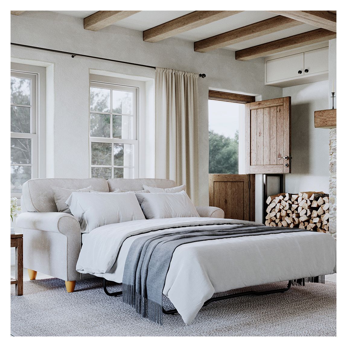 The Abingdon Sofa Bed Arlan Moon main product photo