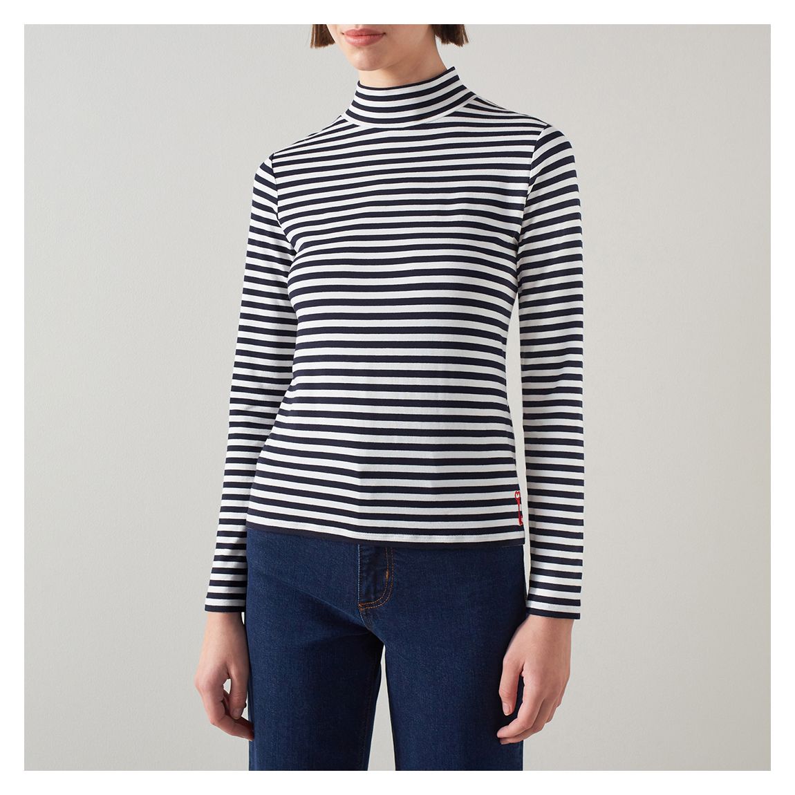 Navy Stripe Top main product photo