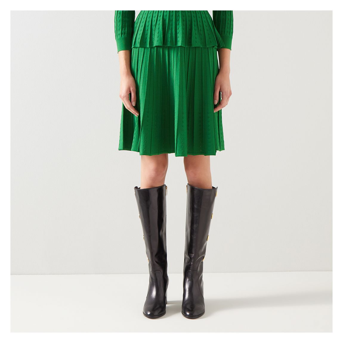 Green Flare Skirt main product photo