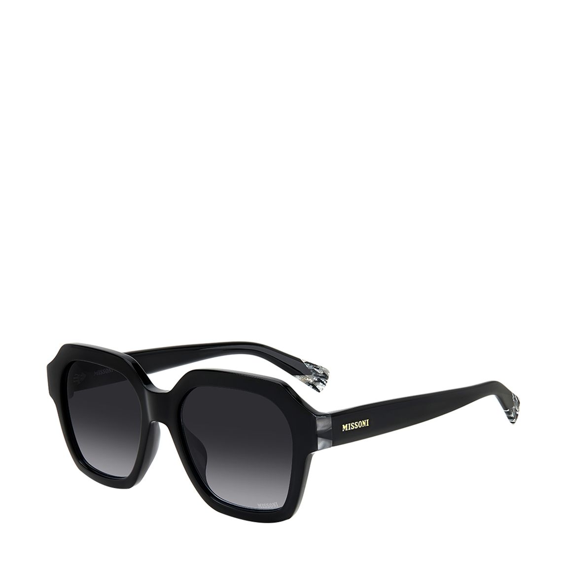 Dark Grey Shaded Geometrical Sunglasses main product photo