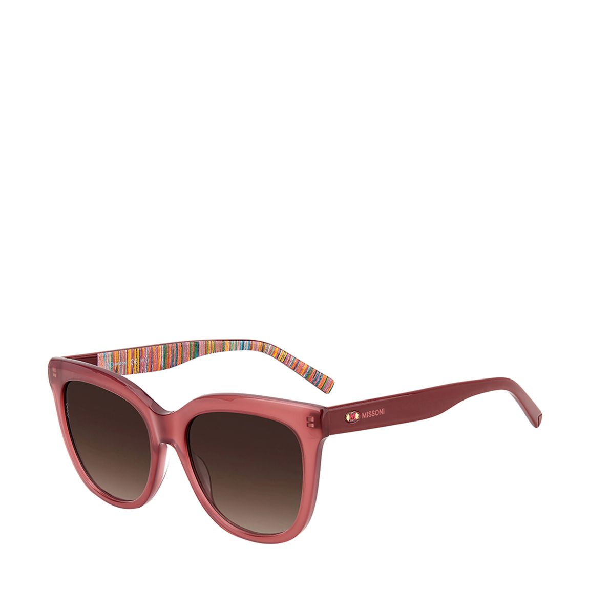 Mauve Brown Shaded Square Sunglasses main product photo