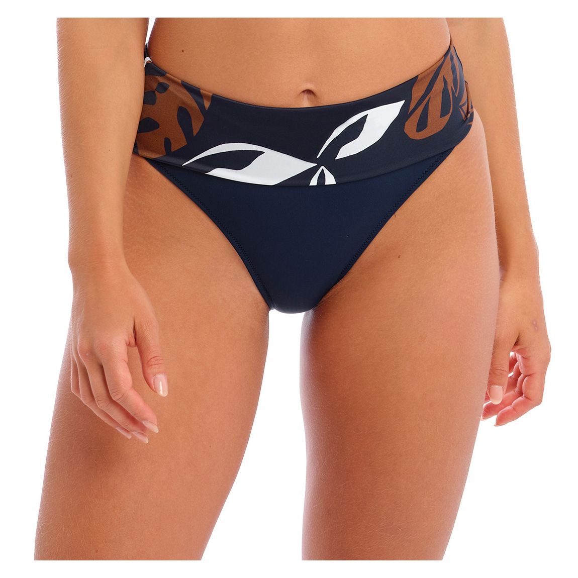 Navy Lake Orta Fold Bikini Brief main product photo